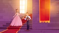 Prince Invite Princess For Dance In Castle Hall