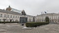 Prince Jozef Poniatowski equestrian statue in Warsaw, Poland. Royalty Free Stock Photo