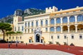 Prince`s Palace in Fontvielle, Monte-Carlo, Monaco, Cote d`Azur, French Riviera