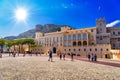 Prince's Palace in Fontvielle, Monte-Carlo, Monaco, Cote d'Azur, French Riviera