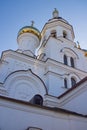 Prince Vladimir's Church in the city of Irkutsk Royalty Free Stock Photo