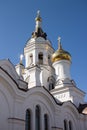 Prince Vladimir's Church in the city of Irkutsk Royalty Free Stock Photo
