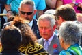 Prince of Wales visit to Auckland New Zealand