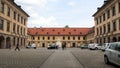 Stadtschloss, built in 18th century, inner courtyard, Fulda, Germany