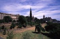 Princes Street Gardens Royalty Free Stock Photo