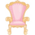 Princess Ballroom Royal Pink Throne