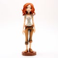 Highly Detailed Anime Girl Figurine From Animated Tv Series