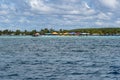 Princess Cays Bahamas from tender heading ashore