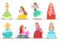 Princess character vector design