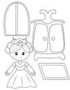 Princess coloring page