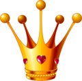 Princess crown Royalty Free Stock Photo