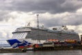 Princess Cruise Ship Docked in Greenock, Scotland