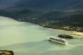 Princess cruises ship sailing from Juneu Alaska