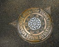 Princess Diana Memorial Walk plaque, London, England