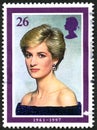 Princess Diana UK Postage Stamp