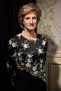 Princess Diana of Wales wax statue