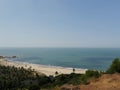 Princess Dream Beach view from Chapora viewpoint