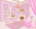 Princess dressing room