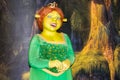 Princess Fiona portrait - wax statue, Madame Tussaud`s Amsterdam Royalty Free Stock Photo