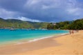 Princess Margaret beach in Bequia, Caribbean