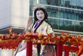 Princess at Nagoya Festival, Japan Royalty Free Stock Photo