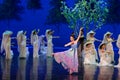 Princess `Ning`-The first act: the mulberry garden-Epic dance drama `Silk Princess` Royalty Free Stock Photo