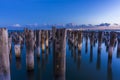 Princess Pier at sunset Royalty Free Stock Photo