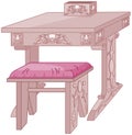 Princess Student Desk and Chair