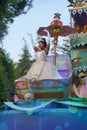 Princesses Tiana in Disney parade vertical