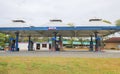 Delta Fuel Gas Station Royalty Free Stock Photo