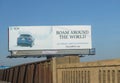 A billboard advertising the Mini brand cars