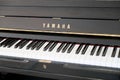 YAMAHA piano keyboard closeup