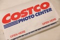 Photo Center of Costco package envelope-Image