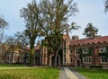 PRINCETON, NJ USA - NOVENBER 12, 2019: Ivy League College Building, Princeton University, NJ USA