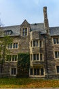 PRINCETON, NJ USA - NOVENBER 12, 2019: a view of Foulke Hall at Princeton University