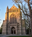 Princeton University Chapel at sunset