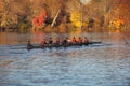 Princeton University Rowing team Royalty Free Stock Photo