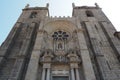 Principal entrance of the Cathedral of Porto