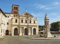 Basilica San Bartolomeo alle Isola, Tiberina island. Rome. Lazio, Italy.