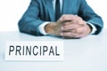 Principal Royalty Free Stock Photo