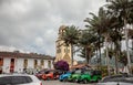 Principal park in Salento Colombia