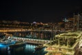 Monaco in the night