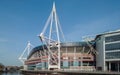 Principality Stadium in Cardiff, Wales Royalty Free Stock Photo