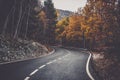 Andorra forest roads Royalty Free Stock Photo