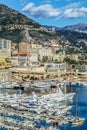 Principaute of monaco and monte carlo Royalty Free Stock Photo