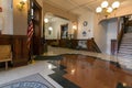 The Lobby on the Main Floor of the Crook County Courthouse, Prineville, Oregon, USA Royalty Free Stock Photo