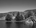 Prineville Reservoir Point Royalty Free Stock Photo