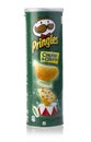 Pringles potato chips isolated on white Royalty Free Stock Photo