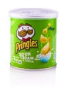 Pringles potato chips, sour cream & onion Royalty Free Stock Photo