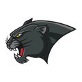 Panther Head Mascot Retro Logo